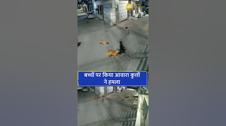 Viral Video | A pack of dogs attacked children, a woman heard their screams and saved their lives