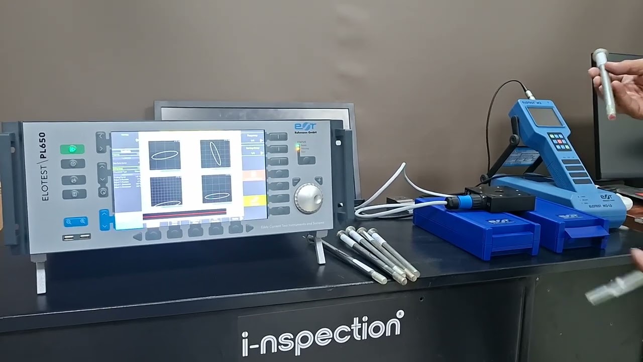 ROHAMNN GMBH Multi Frequency Eddy Current Testing Machine 