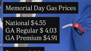 Memorial Day Gas Prices