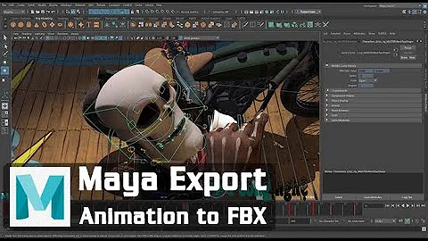 Hướng dẫn xuất Animation từ Maya sang File FBX