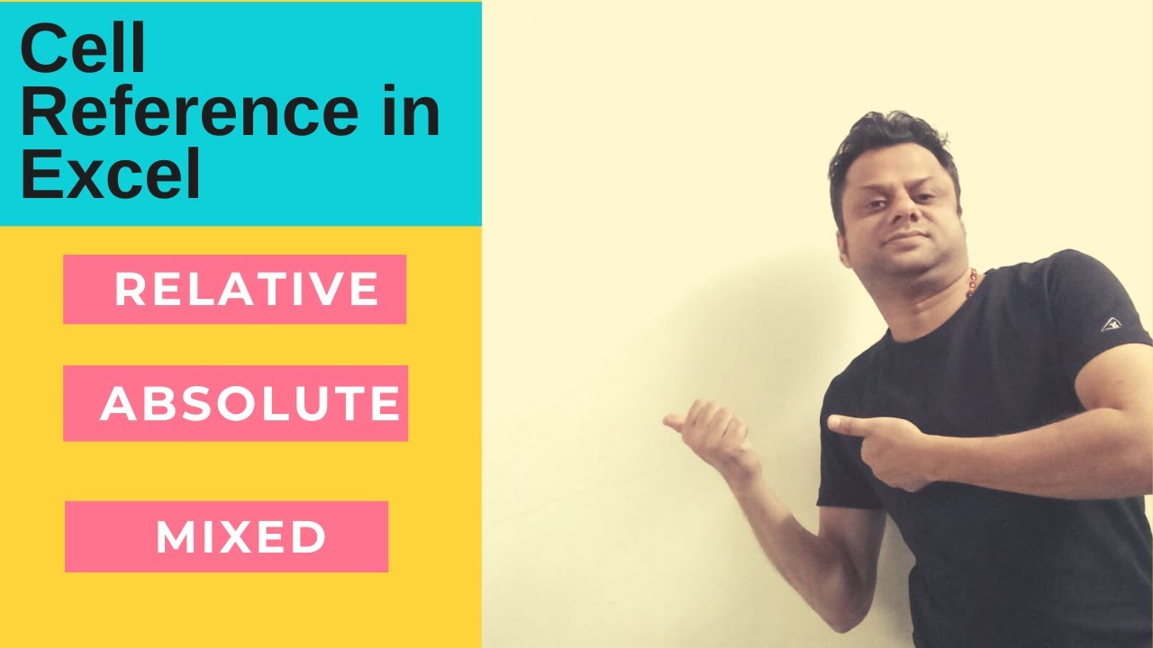 Cell Reference in Excel | HINDI | #CellReference # RelativeReference # ...