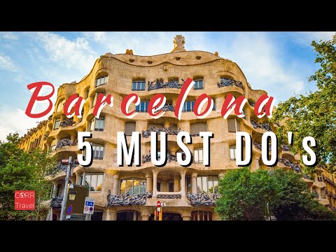 5 MUST DOs for First Time Barcelona 🇪🇸 Travel - Barcelona Spain Travel 2023 | Spain Solo Travel