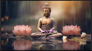 Rain on Sacred Forest • Buddha Meditation Sleep Music • 8 Hours Deep Sleep • 432Hz