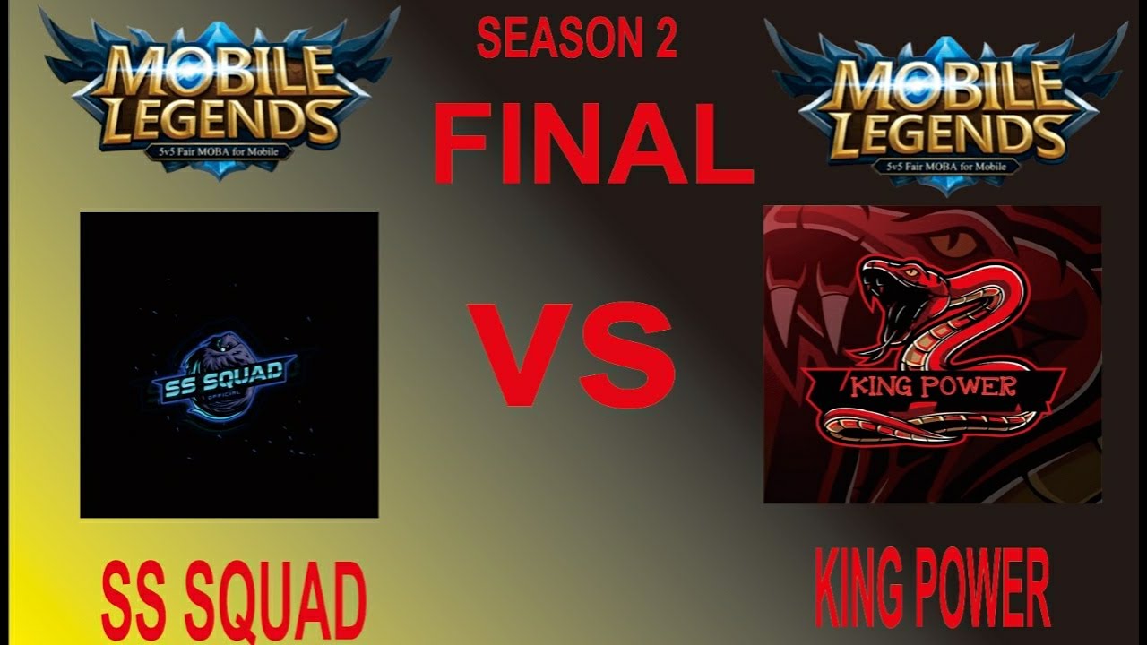 FINAL TURNAMEN ONLINE S2 MOBILE LEGENDS SS SQUAD VS KING POWER ALPHA