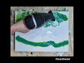 technique de #pouring "Between " toile de 40cm sur 30cm #tutorial #fluidartist #acrylicpainting