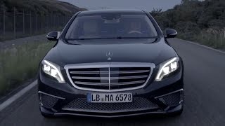 Mercedes S 65 AMG interior and driving scenes