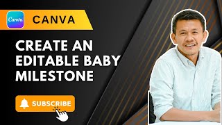 Create a DIY Baby Milestone Using Canva for FREE [QUICK & EASY] screenshot 4
