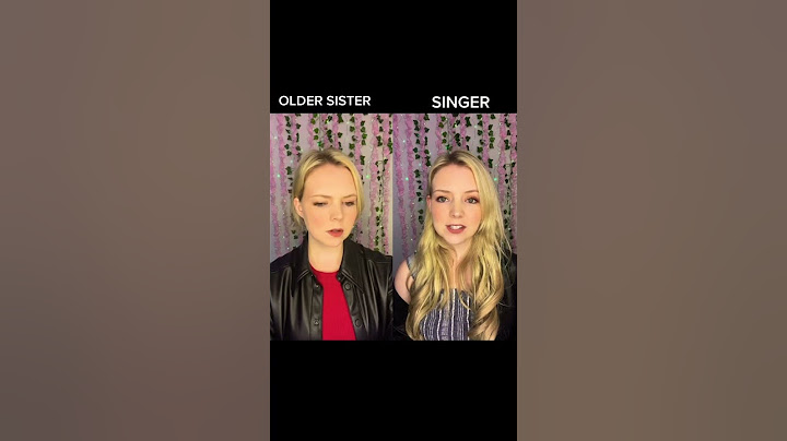 POV: The singer invites her sister whom she’s has been fighting with to her interview…