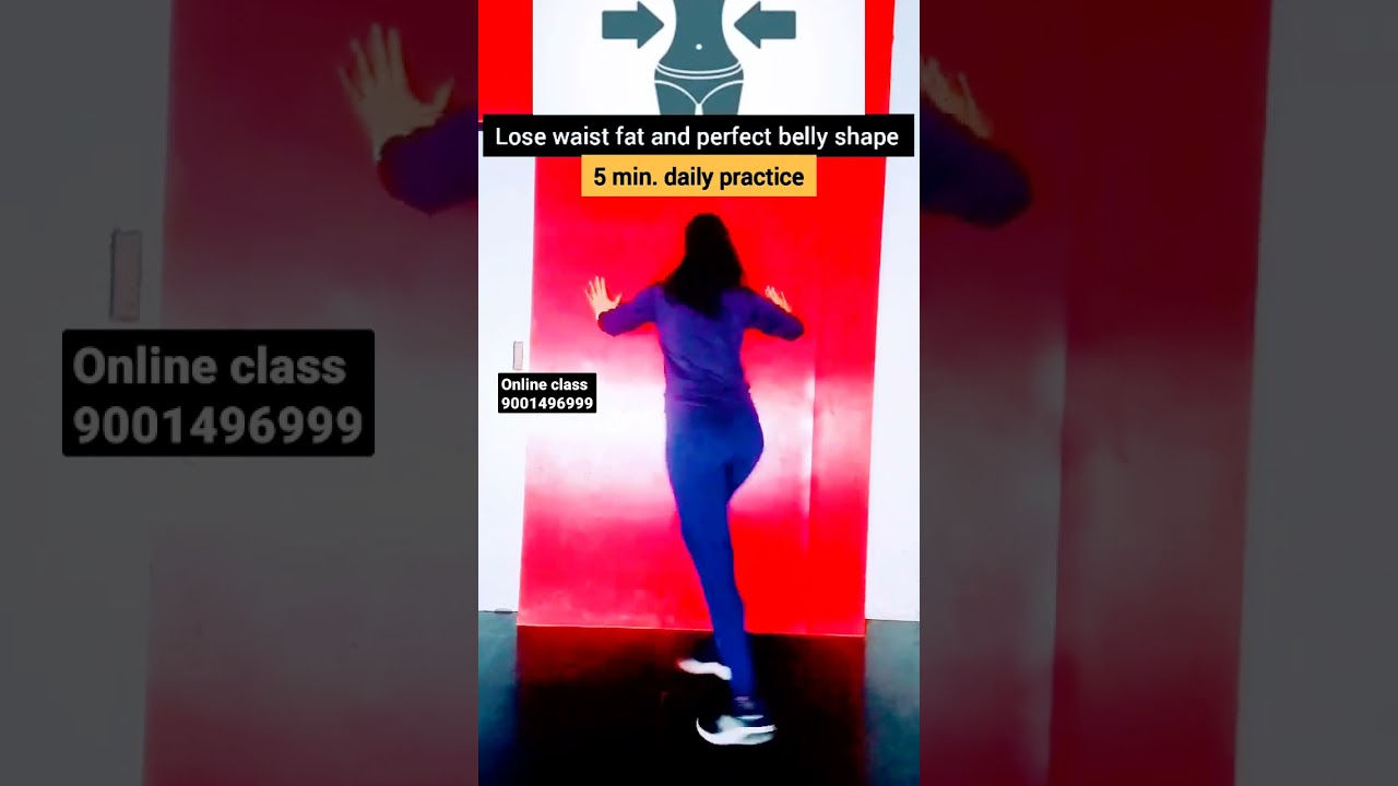 5min practice(womens lose Waist fat and perfect belly shape)