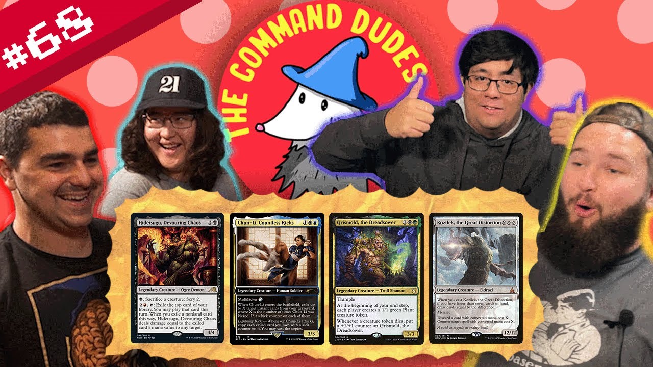 A Well Known Liar? | Hidetsugu vs Chun Li vs Grismold vs Kozilek | The Dudes #68 | mtg edh gameplay thumbnail