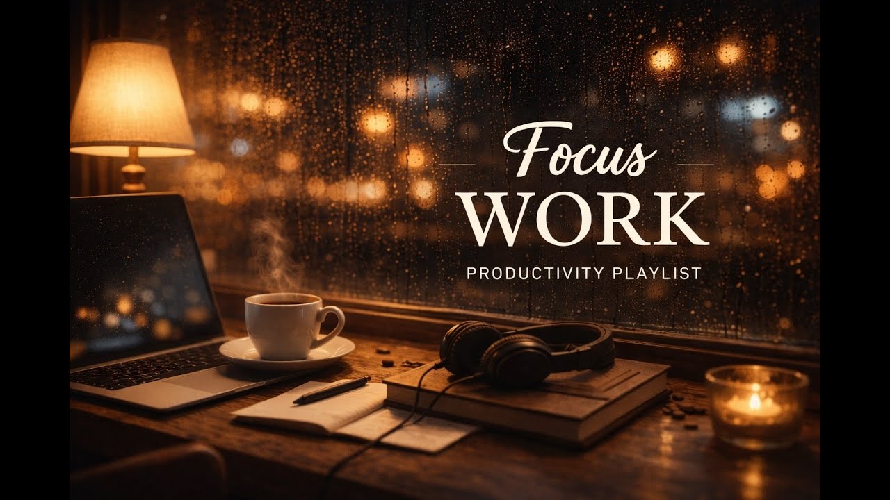 [Playlist]Late Night Pop for Focus & Work | Minimal Background Pop Playlist