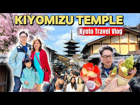 🇯🇵 KYOTO Day 1: Kiyomizu Dera Temple + Hotel in Kyoto |🍵 Trying Kyoto Matcha Ice Cream & Candy Apple