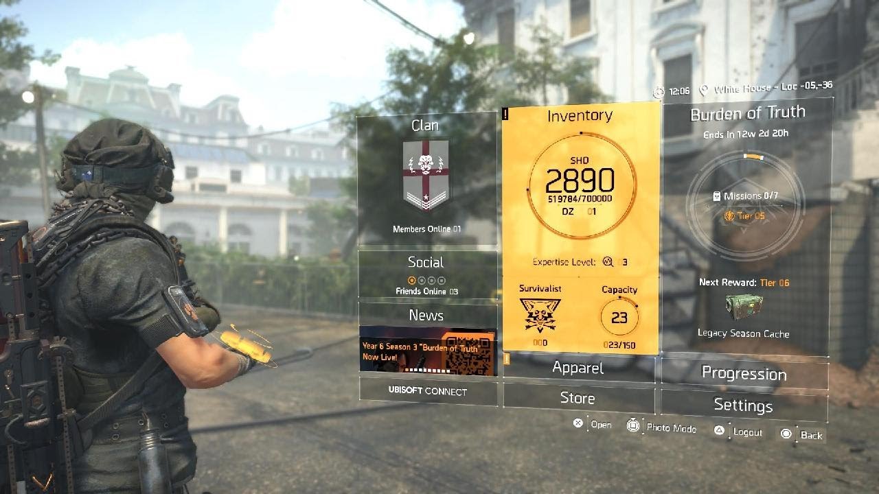 Tom Clancy's The Division 2, 5 ranks in 10 seconds - YouTube