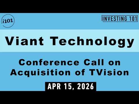 Viant Technology Conference Call on Acquisition of TVision | April 15, 2026