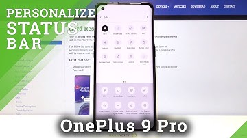 How to Adjust Notification Bar Icons in OnePlus 9 Pro – Customize Notification Bar
