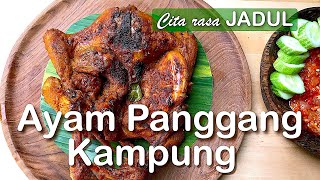 BUMBUNYA MERESAP, EMPUK DAGINGNYA - RESEP AYAM BAKAR ALA WONG SOLO. 