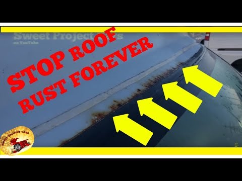 How To STOP RUST at WINDSHIELD Seal.... VERY EASY DIY