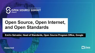 Celebrity Keynote: Open Source, Open Internet, and Open Standards - Emilio Salvador, Google Wealth