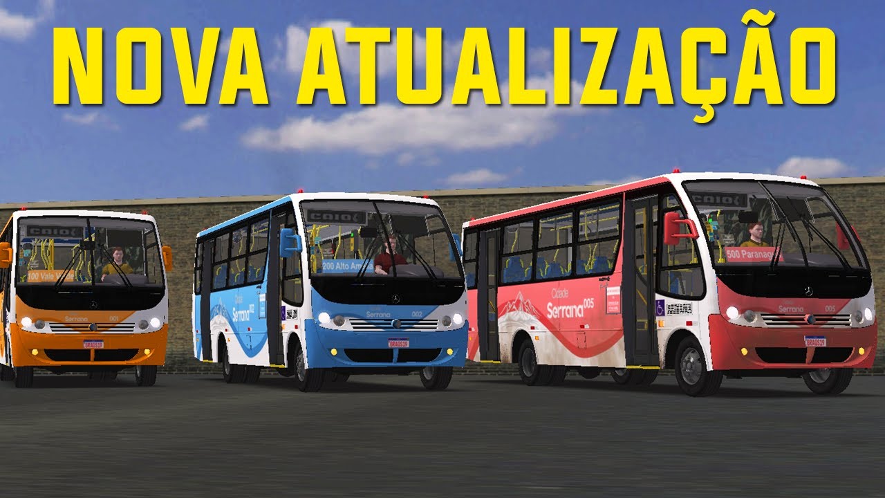 Novo Jogo De ônibus para Celular - Bus Brasil Simulador 2017 