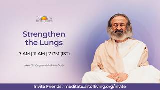 FREE 14 Day Online Meditation | Day 1 - Breathe Right to Boost Health