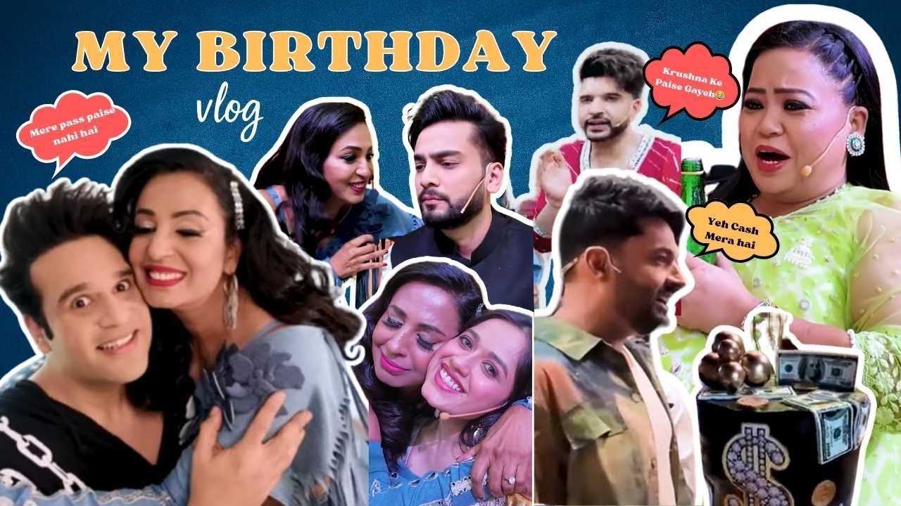 Mera Birthday Gift reveal kar diya❤️ ft. Elvish Yadav, Jannat Zubair, Bharti Singh, Krushna I Vlog