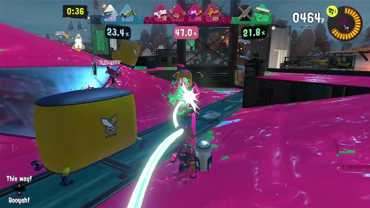 Zipcaster Jump Scare | Splatoon 3