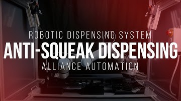 Robotic Dispensing System for Automotive Door Arm Rests | Alliance Automation, Flint, MI