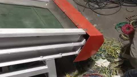 QD-600S homemade copper wire granulator machine cable processing equipment electrostatic separator