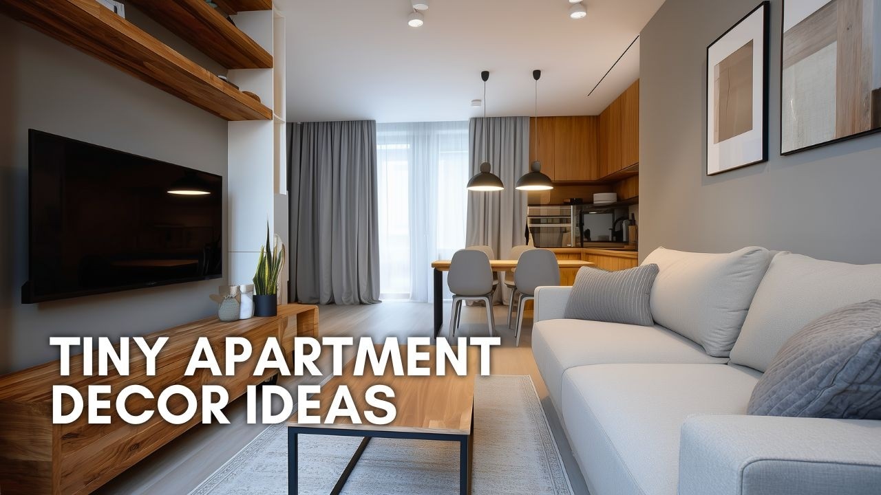 Tiny Apartment Decor Ideas That Maximize Every Inch - YouTube