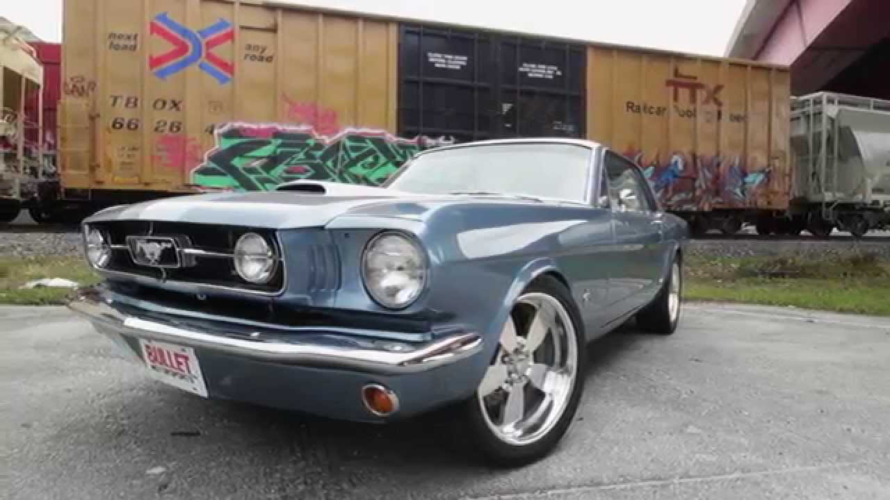 1965 Mustang 347 Stroker Test Drive.