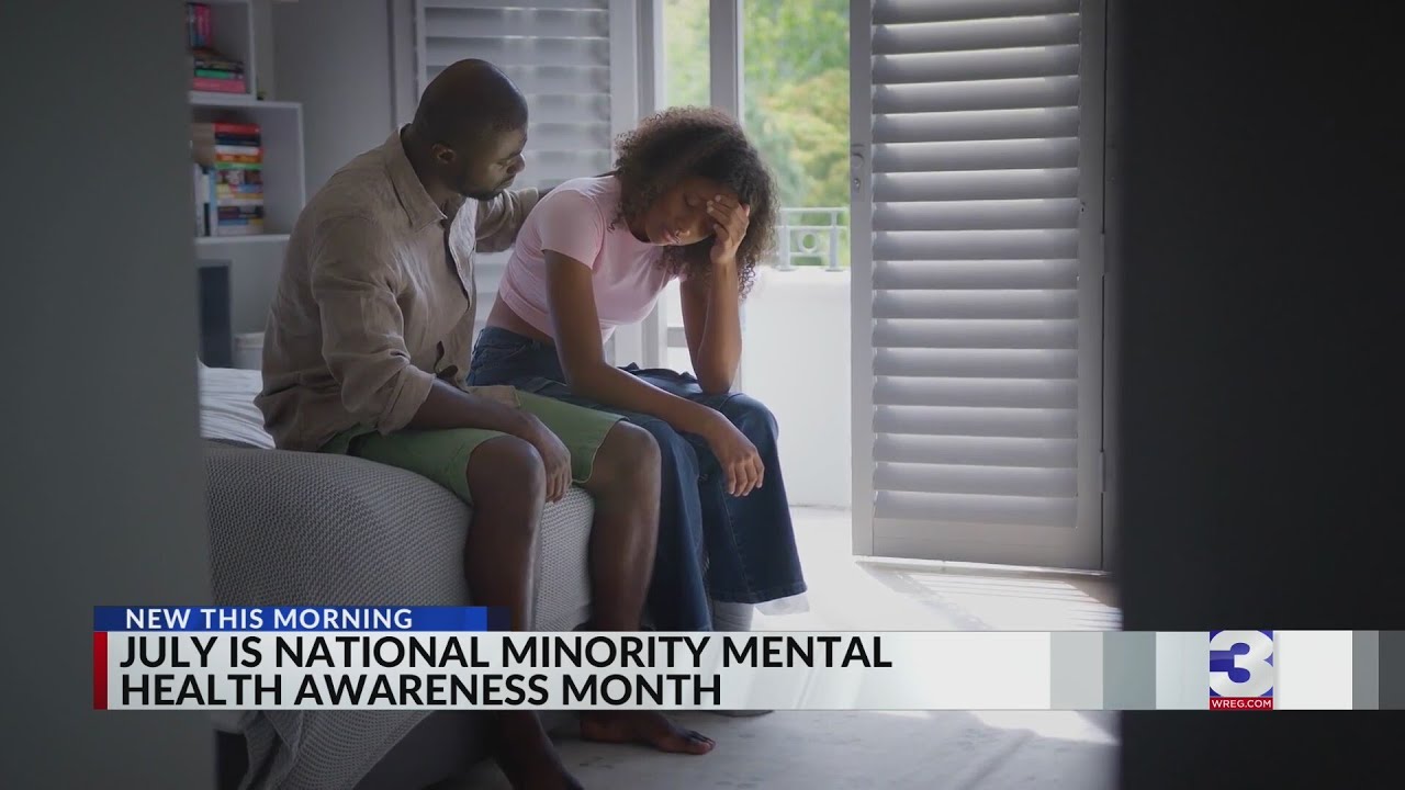 Minority mental health month sheds light on disparities - YouTube