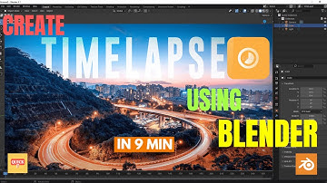 How to Make a Timelapse Video from a Regular Video Using Blender?