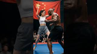 Lie Mei Chen Vs Karen Steel In The Ring