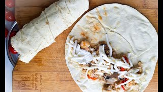 Tastier than pizza! Kids love this chicken recipe! They ask me to cook it every day/Chicken Burrito