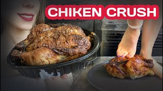 Food feet crush, chiken