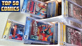 AWESOME - Top 50 CGC Comics In My Collection | Slabbed Comic Books
