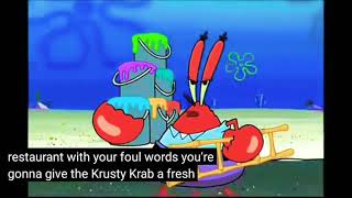 Mr. Krabs Swears Constantly Crossover