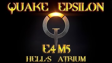 Quake | PC Walkthrough & Guide | E4M5 | Hell