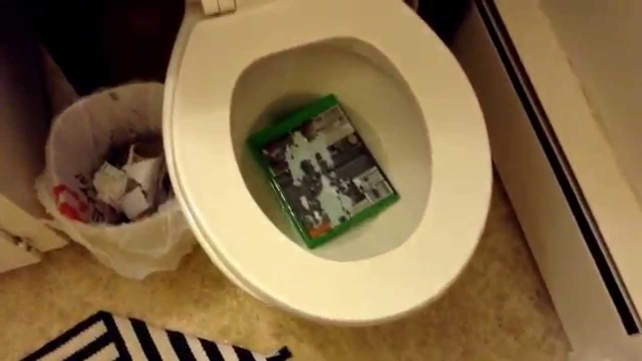 Kid Throws FIFA in the toilet YouTube