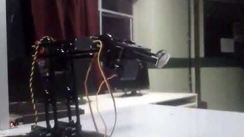 Controlling a 5DOF robotic arm using inverse kinematics and image processing