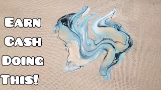 🤑2 More Money Making Ideas For Acrylic Pouring Artists! Great For Beginners.