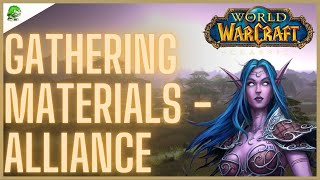 WoW Classic Gathering Materials Alliance