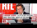 Laurent gerra  la fte des voisins 2023 avec alain souchon pierre arditi et vincent delerm