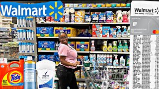 BUDGET SHOPPING AT WALMART | HOUSEHOLD & HYGIENE PRODUCTS UNDER $150 !