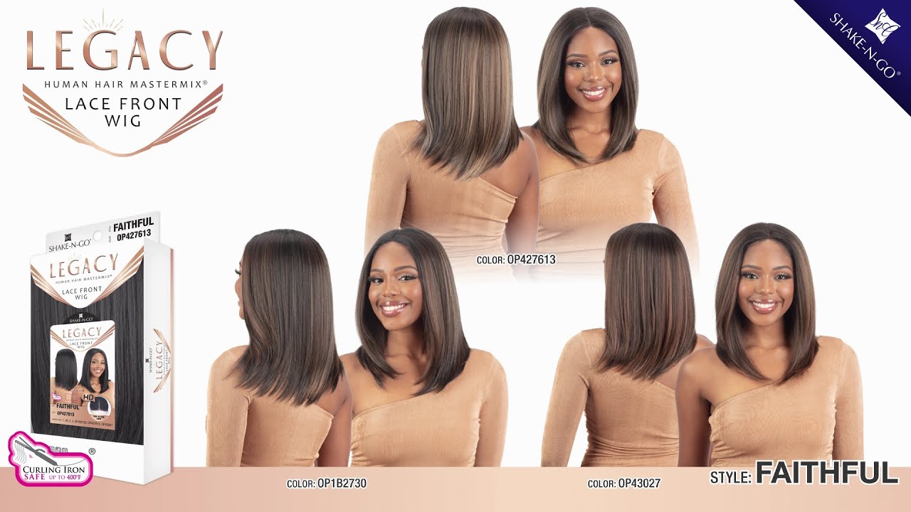 Legacy Human Hair Blend Lace Front Wig - Faithful 