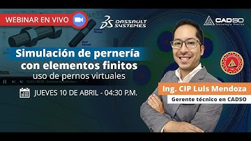 Análisis de elementos finitos SOLIDWORKS - Parte 01