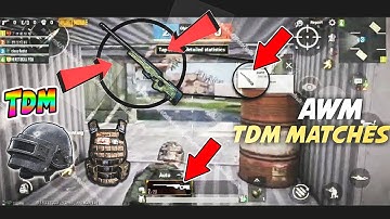 PUBG NEW UPDATE GET AWM IN TDM MATCH AND LEVEL 3 VEST