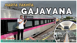 KERETA KESAYANGAN GANTI RANGKAIAN‼️🥳Trip KA Gajayana Eksekutif Stainless Steel New Generation 🤩