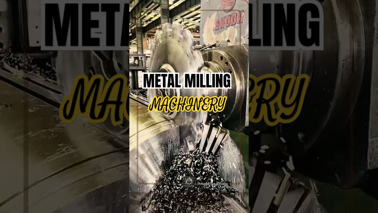 Heavy-Duty Metal Milling Machine – Industrial Precision Tool