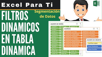 👉 𝗖𝗼𝗺𝗼 𝗰𝗿𝗲𝗮𝗿 𝗙𝗶𝗹𝘁𝗿𝗼𝘀 𝗗𝗶𝗻á𝗺𝗶𝗰𝗼𝘀 𝗱𝗲 𝗧𝗮𝗯𝗹𝗮 𝗱𝗶𝗻á𝗺𝗶𝗰𝗮 𝗲𝗻 𝗘𝘅𝗰𝗲𝗹 📉 #tabladinamica #excelbasico #excel